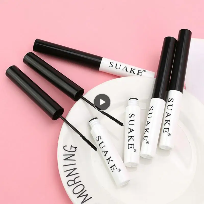 

Ultra-fine Mascara Curl Thick Lengthening Eyelash Mascara Waterproof Non-smudge Brown Natural Curling Fine Brush Mascara Makeup