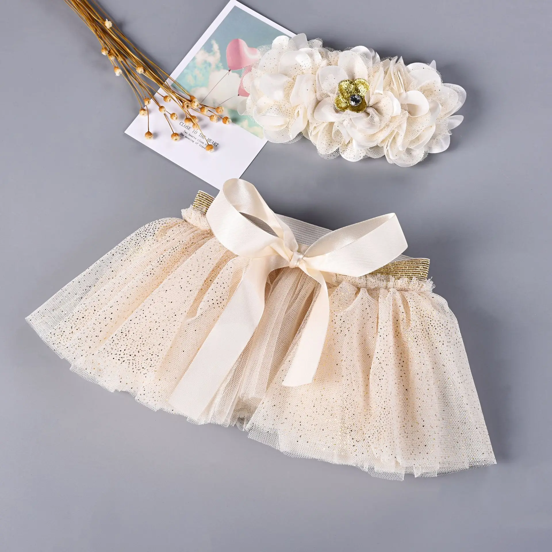 

Babies Accessories Newborn Photography Props Baby Costume Clothing Sets Tutu Flower Baby Girls Wear Children's 0 to 12 Months