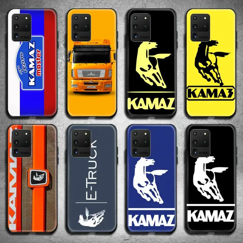 

Kamaz Trucks Logo Phone Case For Samsung Galaxy S21 Plus Ultra S20 FE M11 S8 S9 plus S10 5G lite 2020