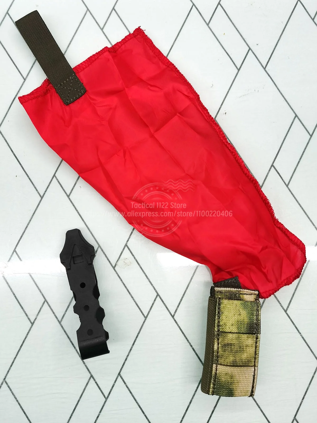 Фото Тактическая лента-индикатор смерти CS Rapid Extraction Molle для командных игр на выживание, индикаторные полосы для павших игроков №1