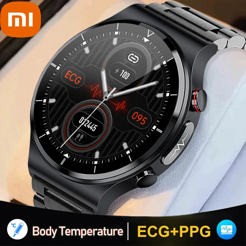 

xiaomi Health Smart Watch Men ECG+PPG Body Temperature Blood Oxygen Heart Rate IP68 Waterproof Wireless Charger Men Smartwatch