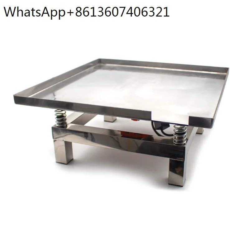 

50x50CM Concrete Vibrating Table Vibration Test Bench Test Block Vibration Platform Stainless Steel Mini Vibration Table