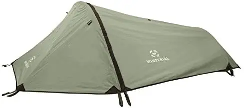 

Person Personal Bivy Tent - Lightweight One Person Tent with Rainfly, 2lbs 9oz, Stakes, Poles and Guylines Included, Backpacking