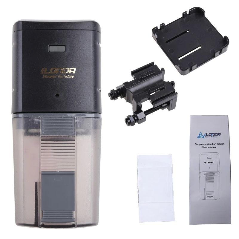 Автоматическая кормушка для рыб на батарейках аквариумный диспенсер корма