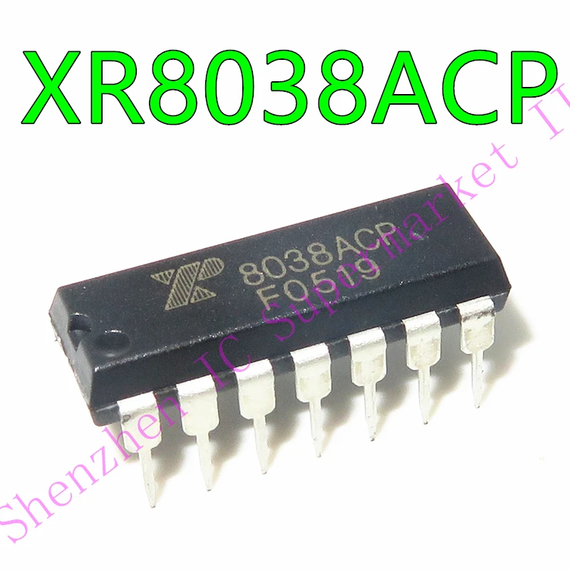 

2 шт./лот XR8038ACP 8038ACP DIP-14 прецизионный генератор сигналов