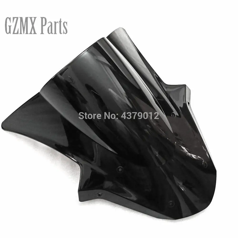 Мотоцикл передний стеклянный ветровой экран Double Bubble для Kawasaki ZX-10R 11-15 ZX10R 2015 2014 2013 2012 2011.