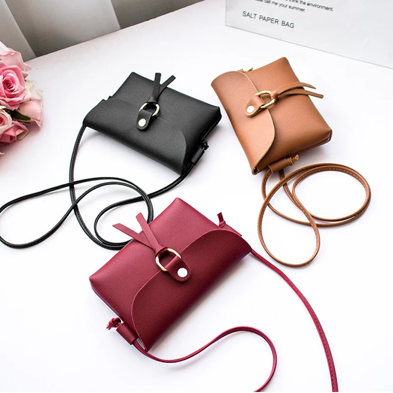 

Women's Phone Purse Simple Bag 2022 Fashion Wallets Smart phone Shoulder Light Handbags PU Leather Casual Solid Crossbody Bags