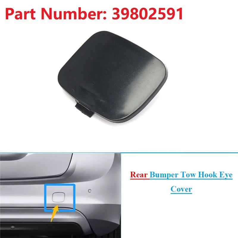 Фото Новый задний бампер, фаркоп, крышка, подходит для Volvo S60 2011-2013 39802591, запасные части-ABQF №5
