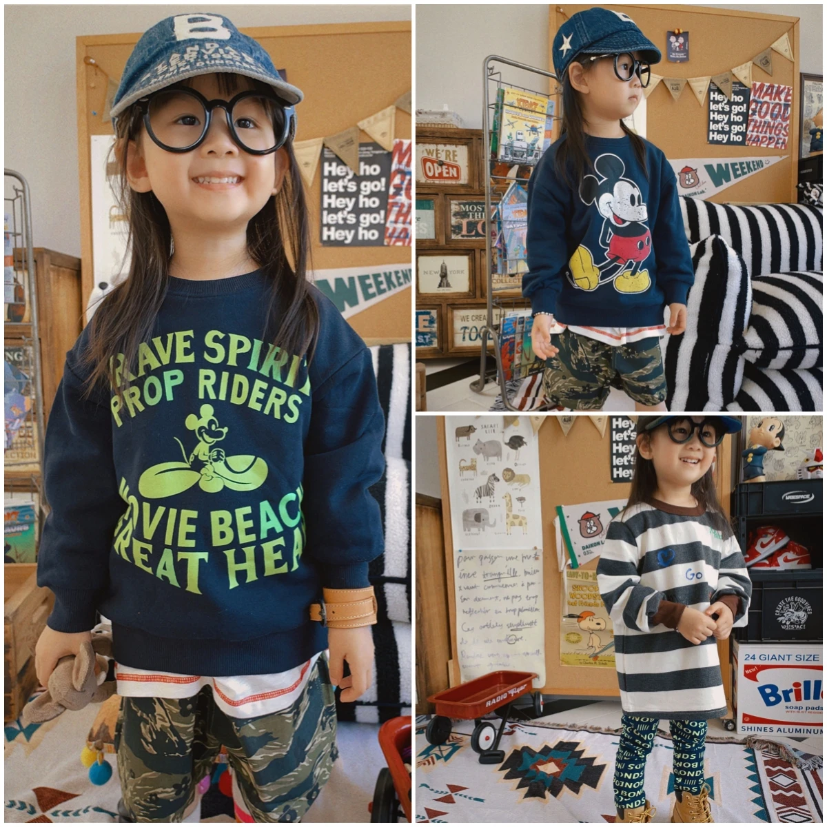 

Boys Girls Sweatshirts Kids Long Sleeve Shirt Baby Tops Cute Sweater Autumn Denim Dungaree Korean Children's Clothing