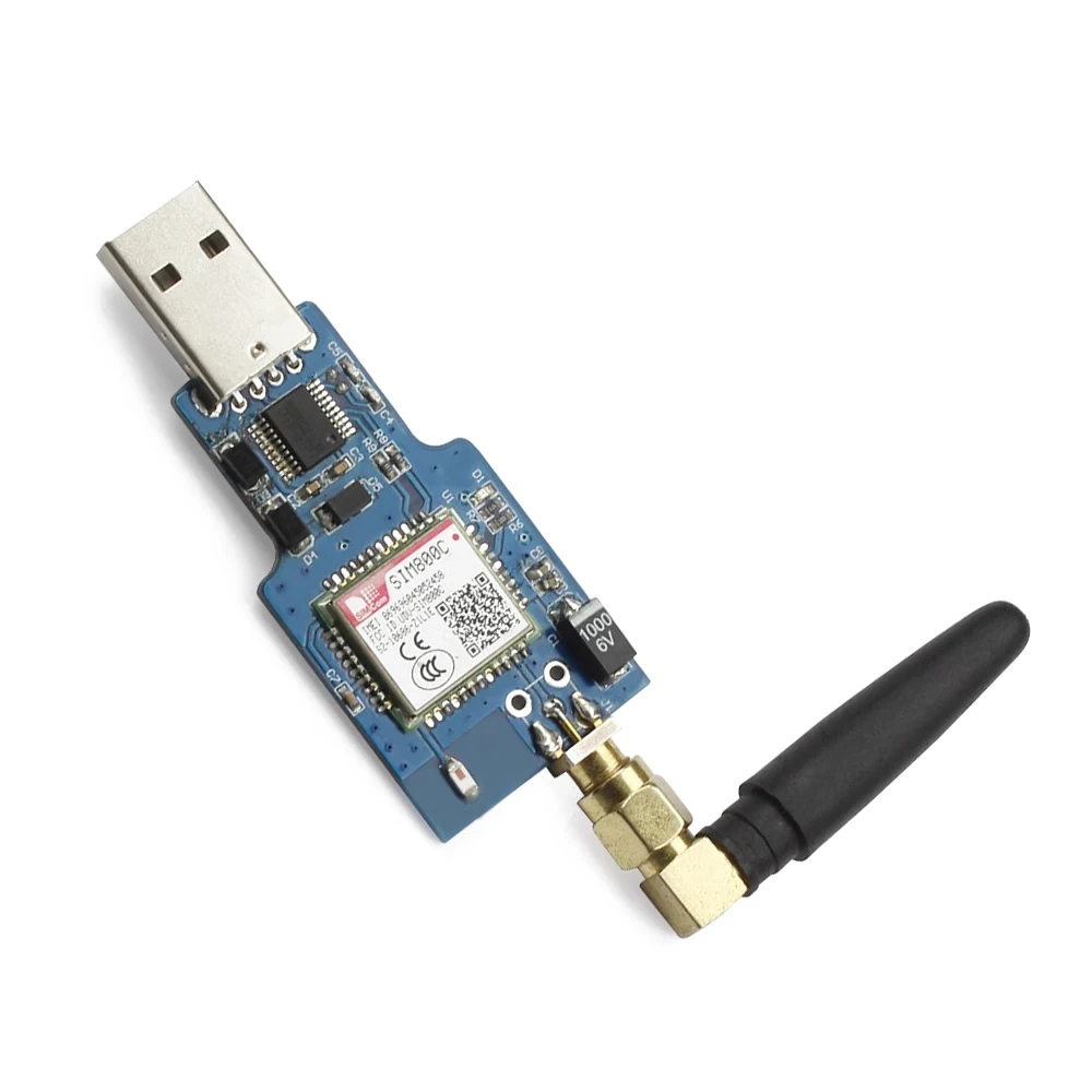 USB-модуль GSM GPRS SIM800 SIM800C модуль CH340T чип для беспроводного Bluetooth-совместимого