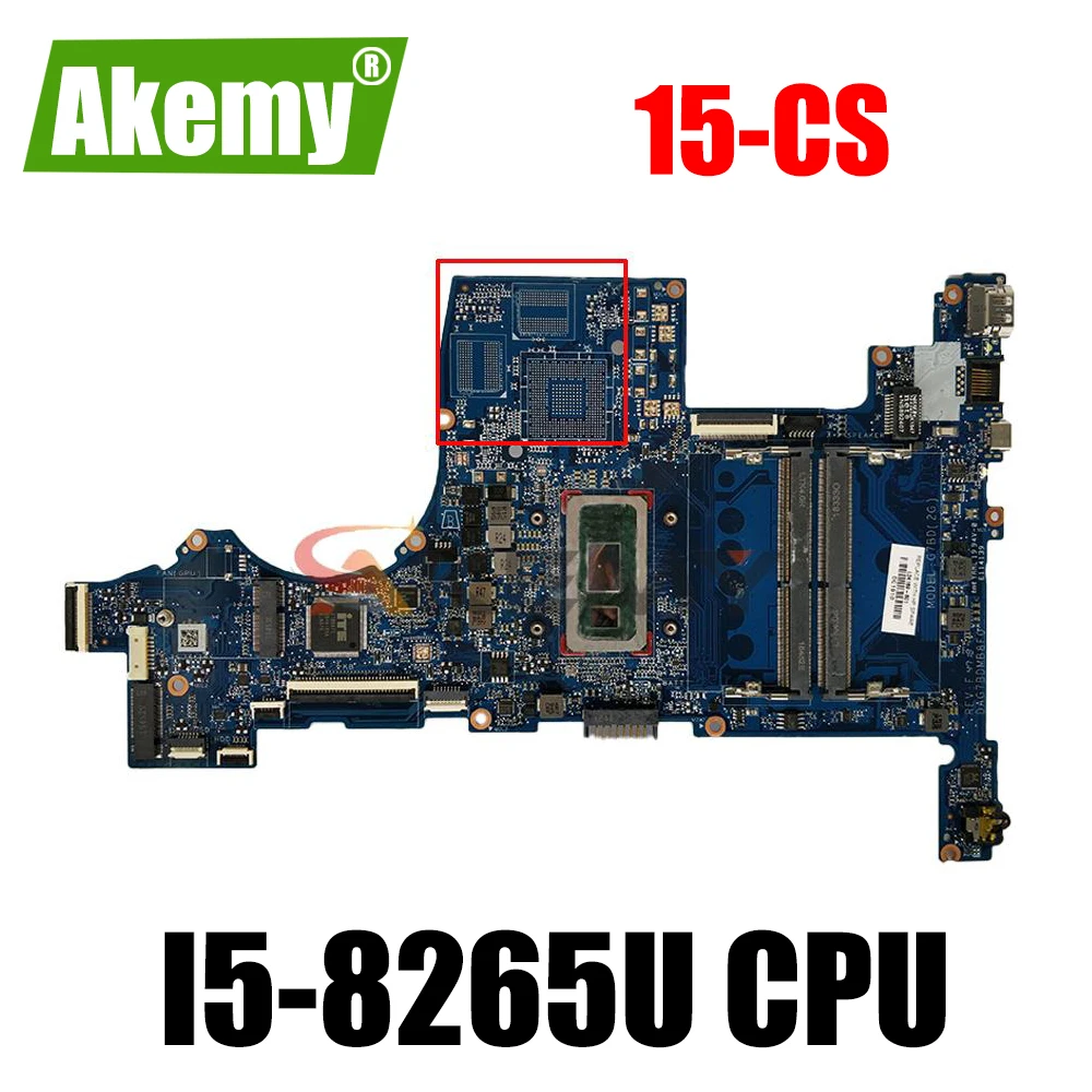 

Оригинальная материнская плата L34169-601 DAG7BDMB8F0 для HP Pavilion 15-CS 15T-CS200, материнская плата для ноутбука с процессором i5-8265U