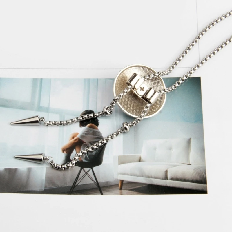 Круглый цветок болас галстук западный ковбойский галстук-боло металлический