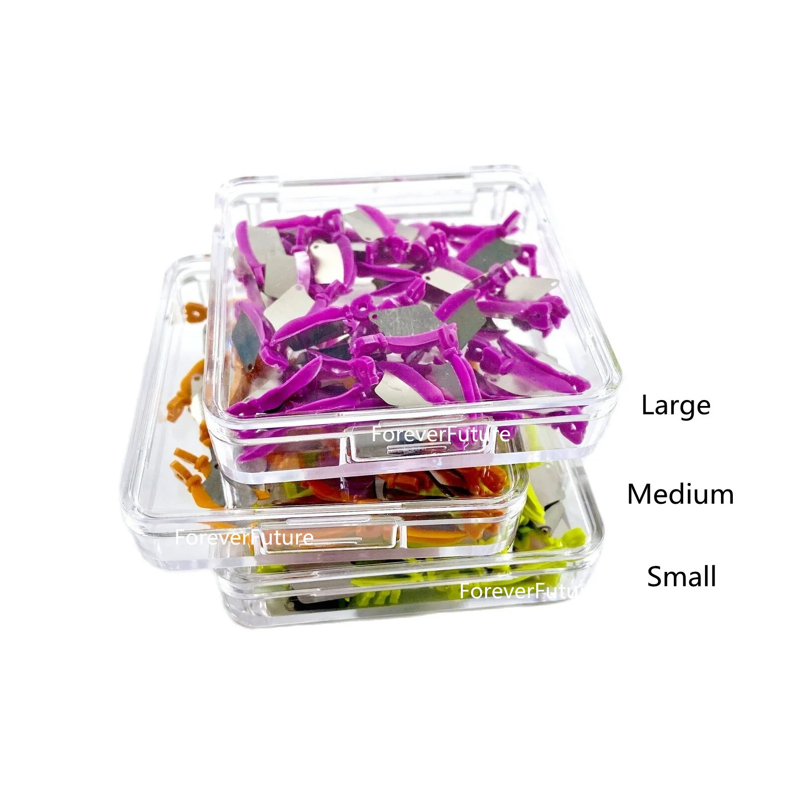 50Pcs/Box Dental Matrix Fender Wedges Tooth Prep Interproximal Diastema Wedge Guard Large/Medium/Small