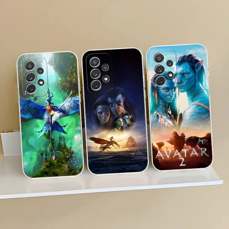 

Avatar 2 Jack Neytiri Phone Case Claer For Samsung S23 S20 S30 S22 S10E S10 20Fe Note 20 10 Pro Plus Ultra A12 A42 A71 A91 Cover