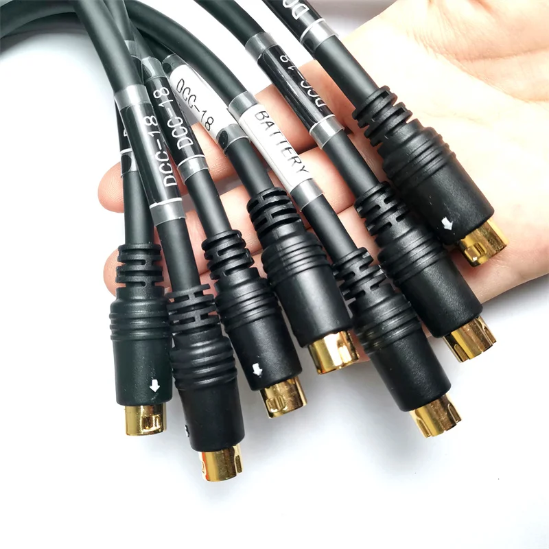 Original FSM-70S 70S+ FSM-80S FSM-61S 62S+ BTR-09 Battery Charging Cord DCC-18 Charger Golden