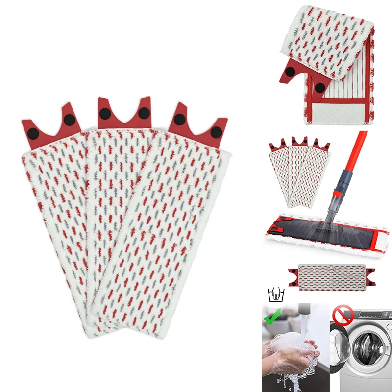 

Mop Pad For Vileda Ultramax 2 In 1 Spray Replace Microfibre Pads Mop Head Refill Vacuum Cleaner Sweeper For Home