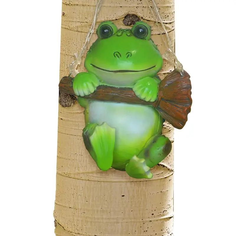 

Frog Garden Statues Frog Outdoor Decor Animal Garden Statue Holding Lotus Cute Holding Lotus Tree Decorations Hangings Ornaments