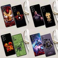 phone case for samsung a01 a02 a03s a11 a12 a13 a21s a22 a31 a32 a41 a42 a51 4g 5g case cover avengers groot thanos spiderman