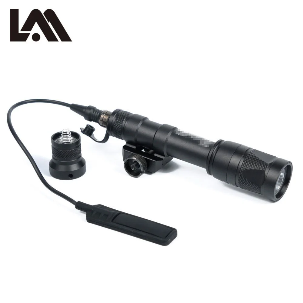 LAMBUL M600V IR Light Scout NV Hunting Night Evolution LED Flashlight Armas Tactical Infrared Weapon Light For Outdoor Sports