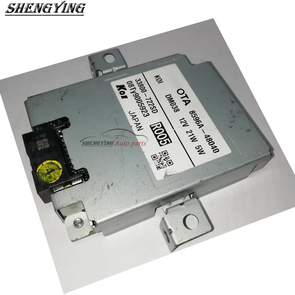 

8596A-48040 8596A-48030 оригинальный Подержанный компьютерный налобный фонарь 12 в 21 Вт 5 Вт фотоэлектрический модуль управления налобным фонарем DM038 левый или правый