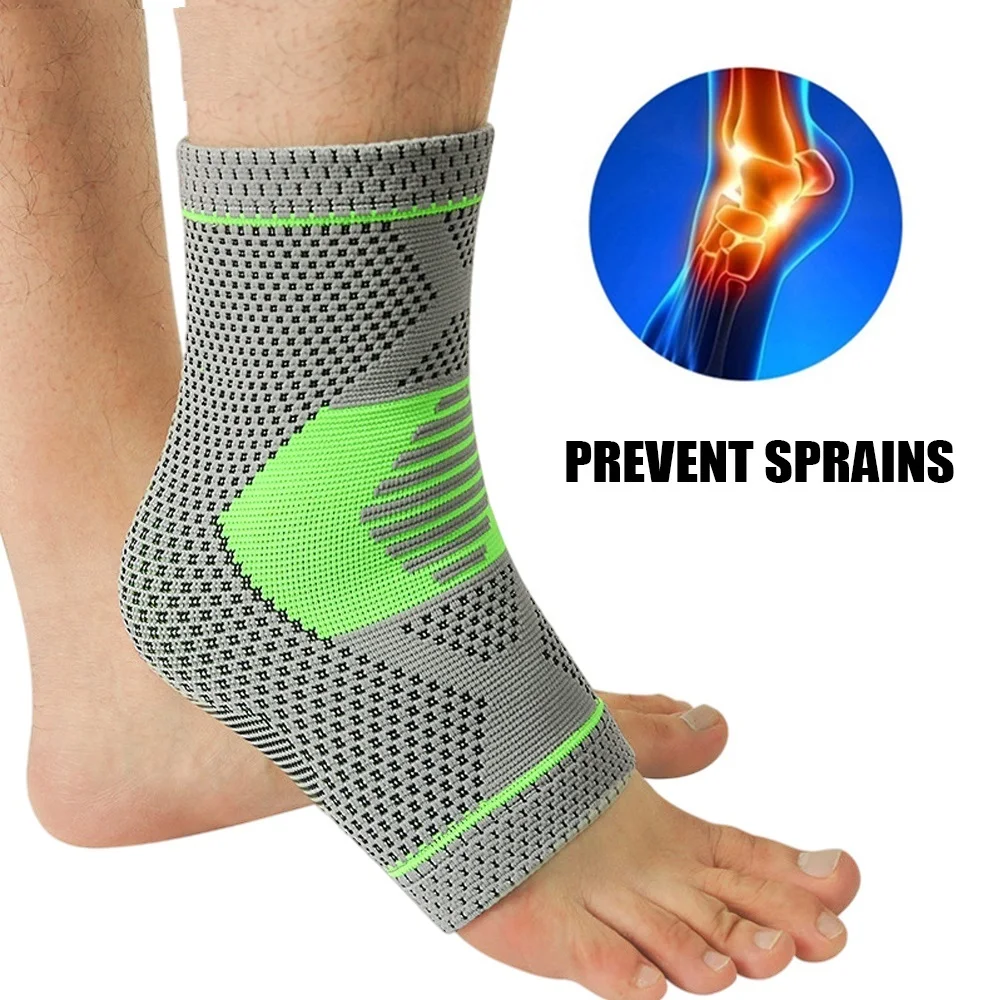 1Pc Sports Ankle Brace Compression Support Sleeve for Injury Recovery Joint Pain Tendon Support Plantar Fasciitis Foot Socks