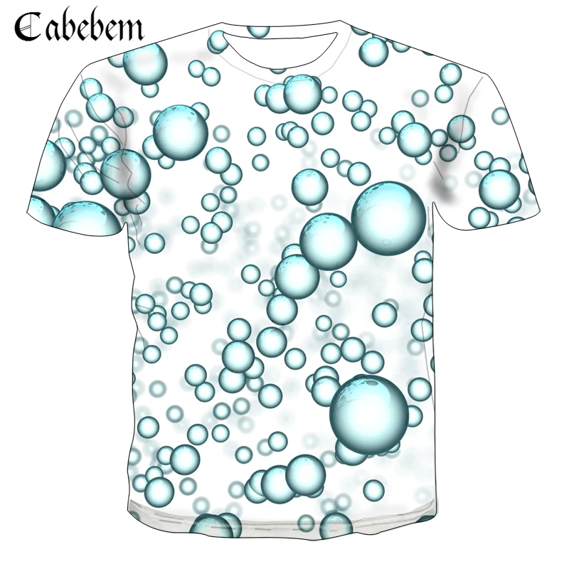 

2022 Summer New Men's Fashion Casual 3D Rendering Rotary Style Oversized Short Sleeve T-Shirt