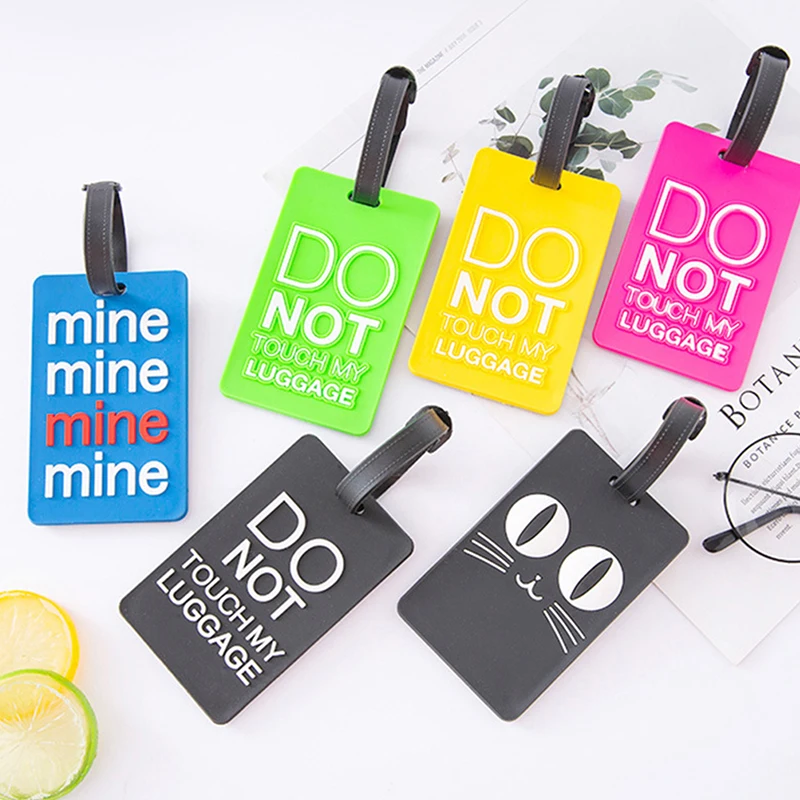 

1 шт., бирка для багажа из ПВХ