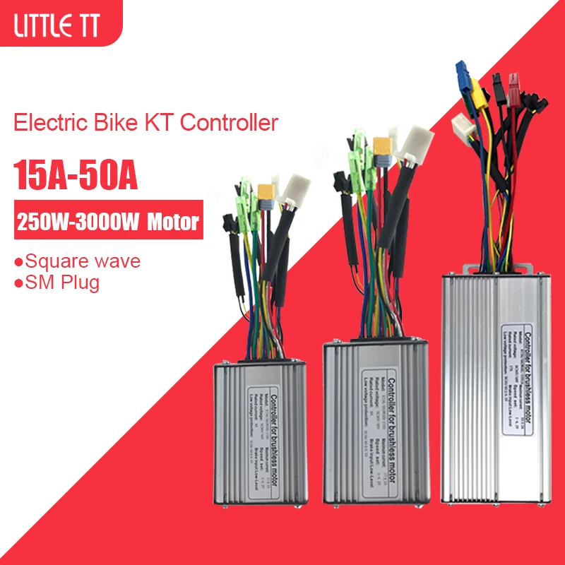 

KT Ebike Controller 36V48V 250W 350W 500W 750W 1000W 1500W Electric Bike Bicycle Brushless KT Controller ebike Motor Accessies