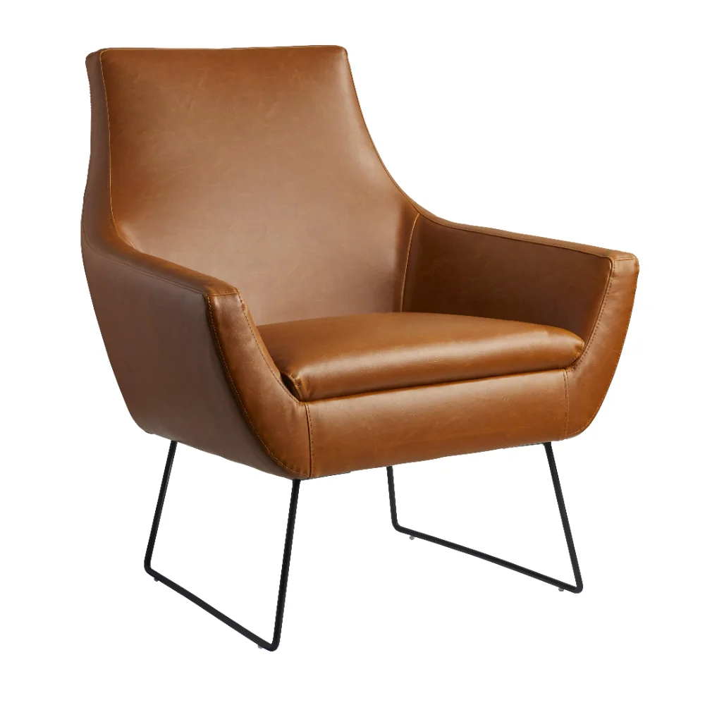 

Adesso Kendrick Accent Chair, Camel Brown