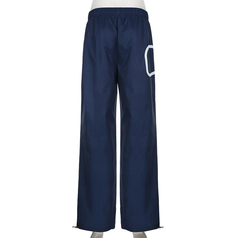 Спортивные костюмы BIIKPIIK контрастных цветов уличная одежда с геометрическими