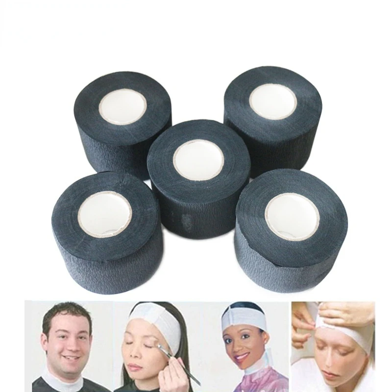 

Sdatter 1 Roll Disposable Hairdressing Neck Wrap Papers Barber Haircut Necks Cape Stretchy Cutting Wrap Covering Paper Salon Acc