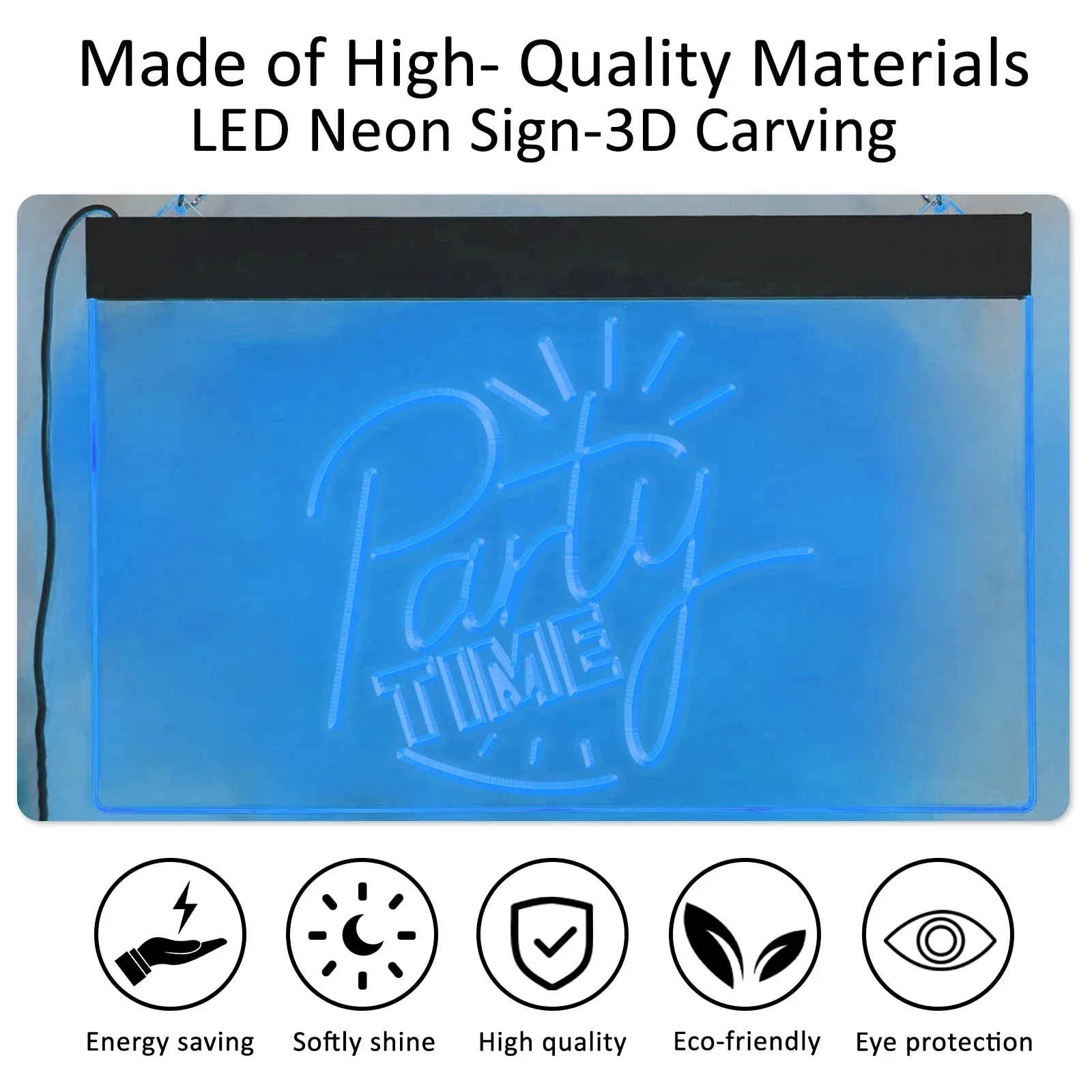 Светодиодная Неоновая Вывеска Настенная Акриловая Доска Яркая Красочная