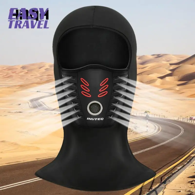 

Pvc Wind Protection Neck Helmet Dust Protection Full Face Shield Breathable Sun Protection Bicycle Face Mask Riding Equipment