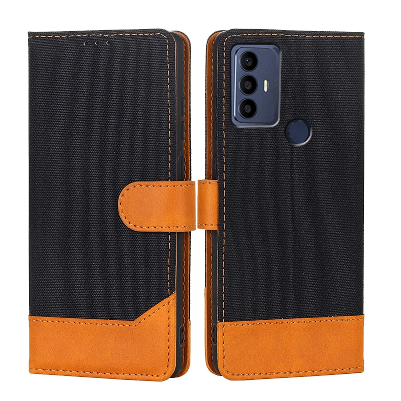 

New Wallet Case For TCL 30 SE 6165D 30 E Coque for TCL 304 305 306 6102D 6102H Flip Cover For Sharp Aquos V6 V6 Plus handyhülle