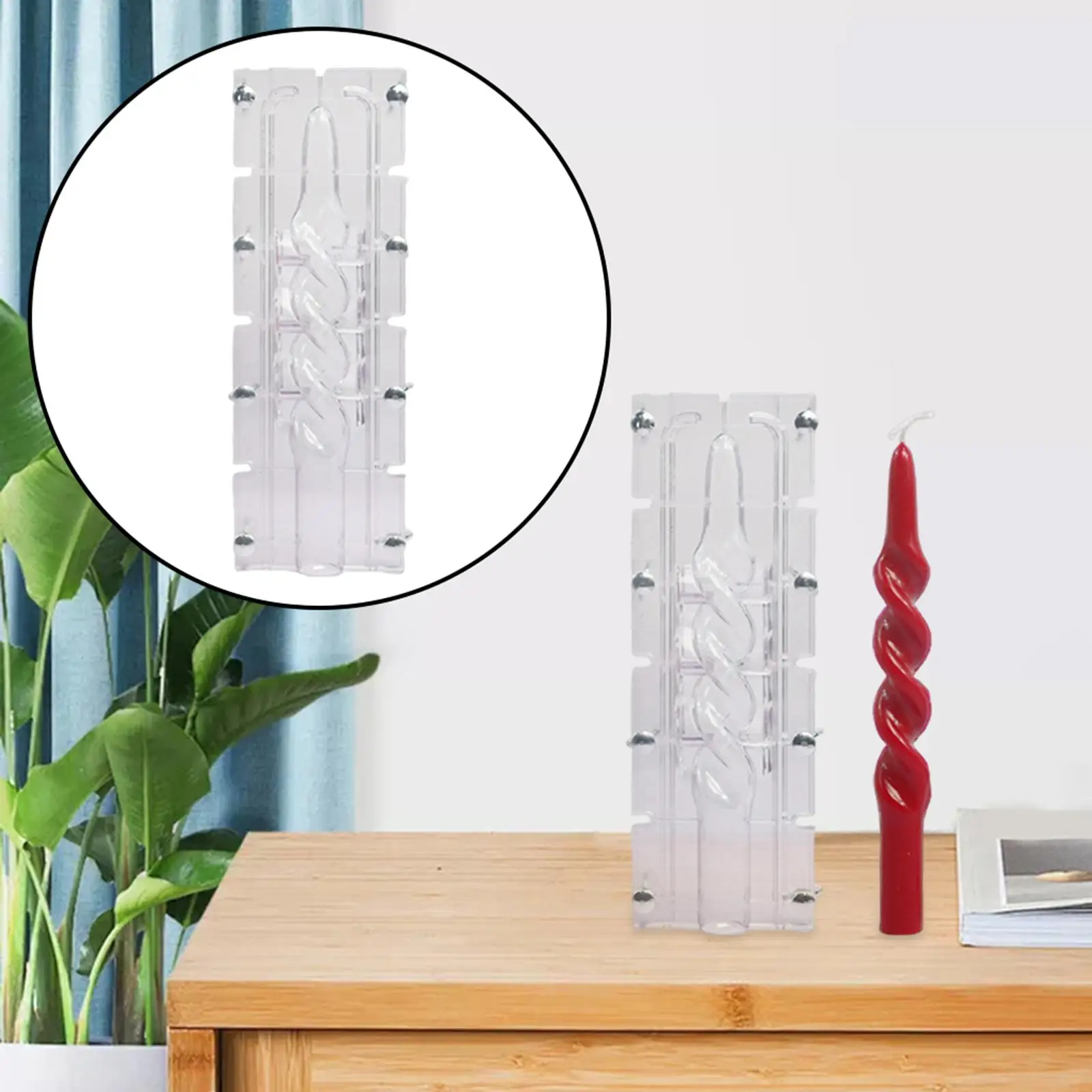 

Крутящаяся форма для свечей, колонна, свечи для домашнего декора, литье из соевой смолы