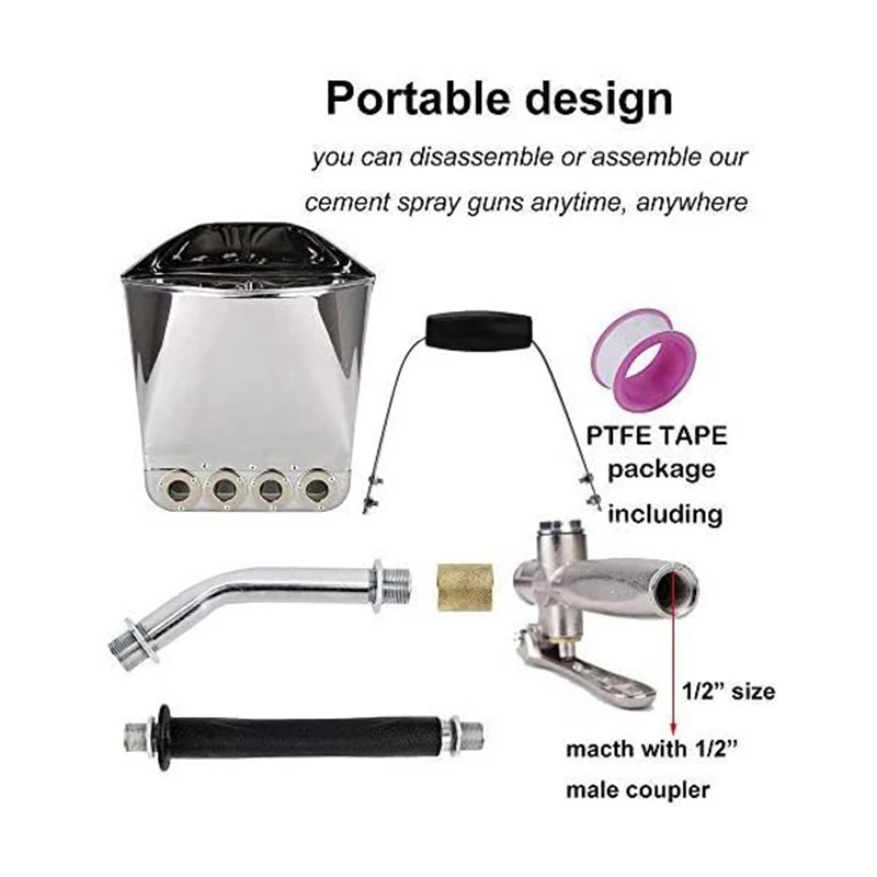 EU быстрая доставка распылитель раствора настенный раствор строительный ковш