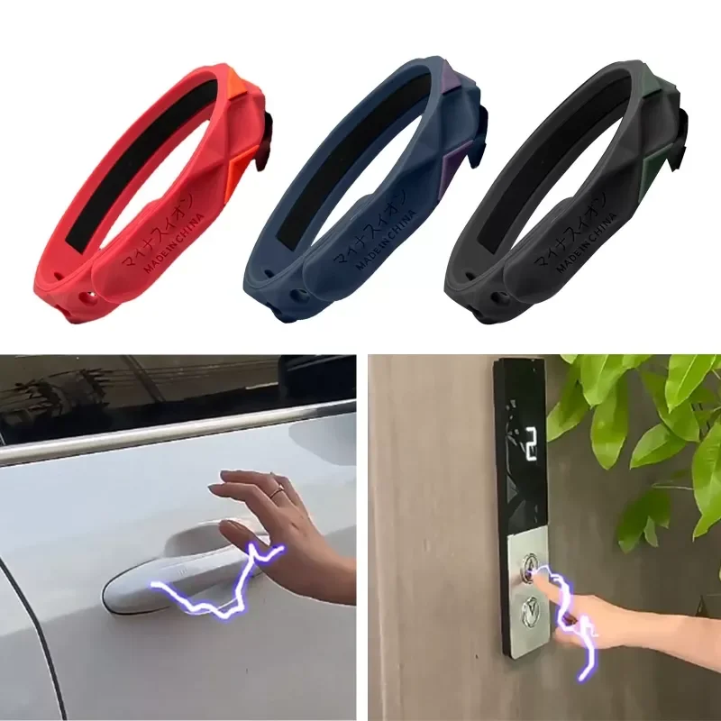 

Anti Static Wristband Wireless Antistatic Wrist Strap Adjustable for Winter E8BC