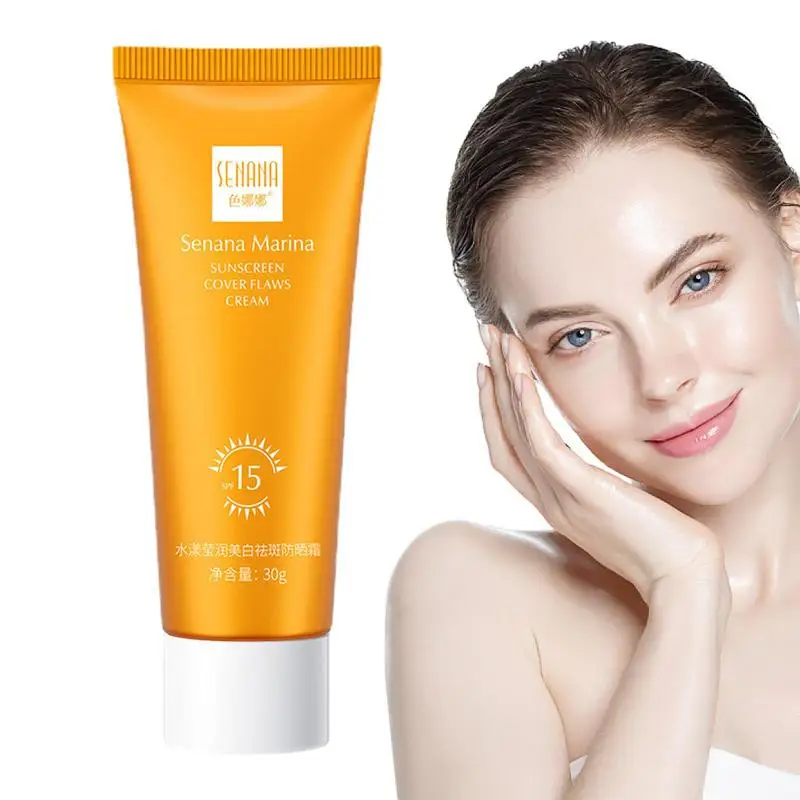 

Facial Body Sunscreen Sunblock Cream Makeup Primer SPF 35 Lasting Waterproof Face Whitening Foundation Primer Base