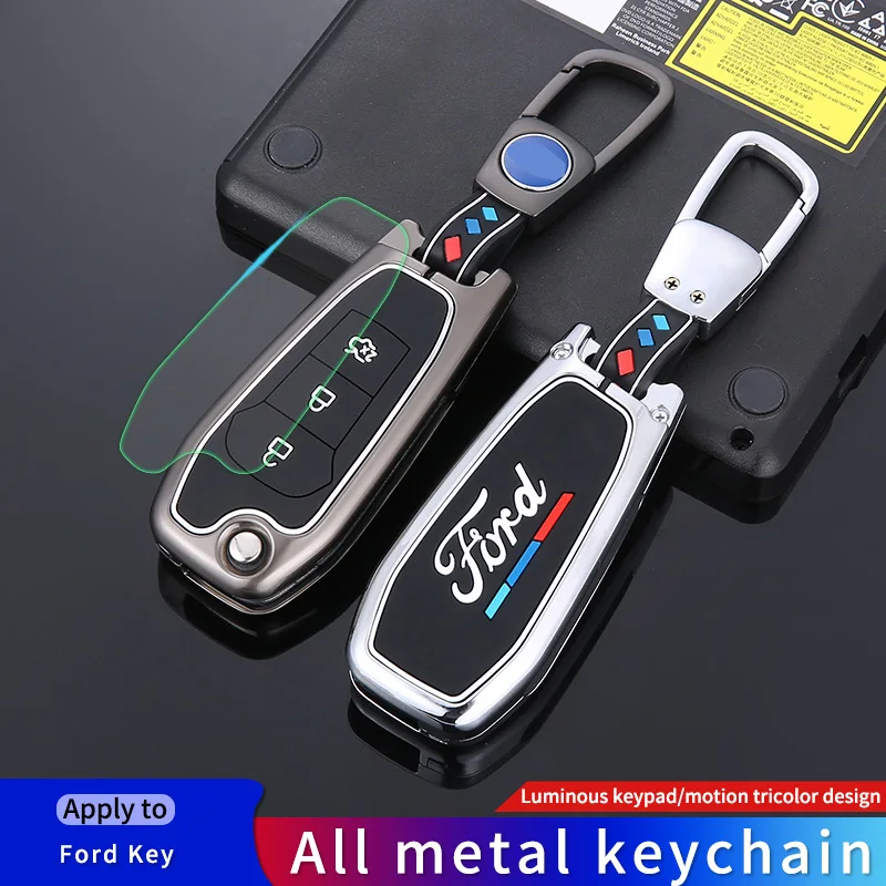 

Car Key Case Cover For Ford Fusion Fiesta Escort Mondeo Everest Ranger 2019 S Max Kuga 2 Focus MK3 Ecosport Holde Accessories