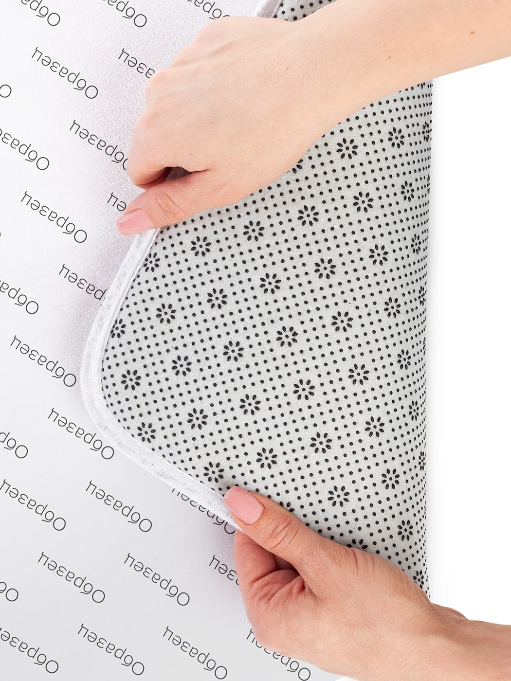 Коврик противоскользящий &quotЯркий праздник&quot | для ванной сауны бассейна 77х52 см