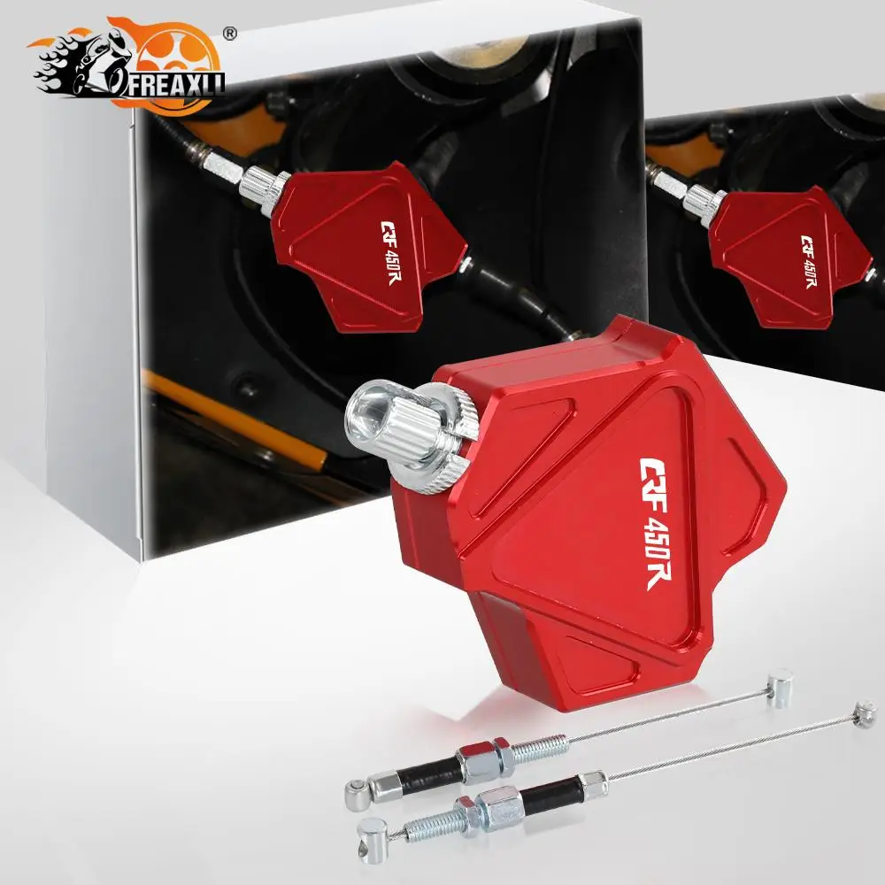 

For HONDA CRF450R CRF 450R CRF450 R 2002-2018 2017 2016 CRF 450 R Motorcycle Stunt Clutch Lever Easy Pull Cable System Dirt Bike
