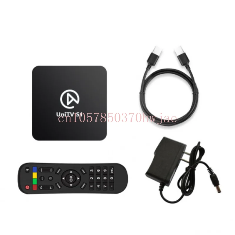 Небольшая новая дизайнерская оригинальная приставка 4k IPTV, Бразилия, португальская приставка UniTV-S1