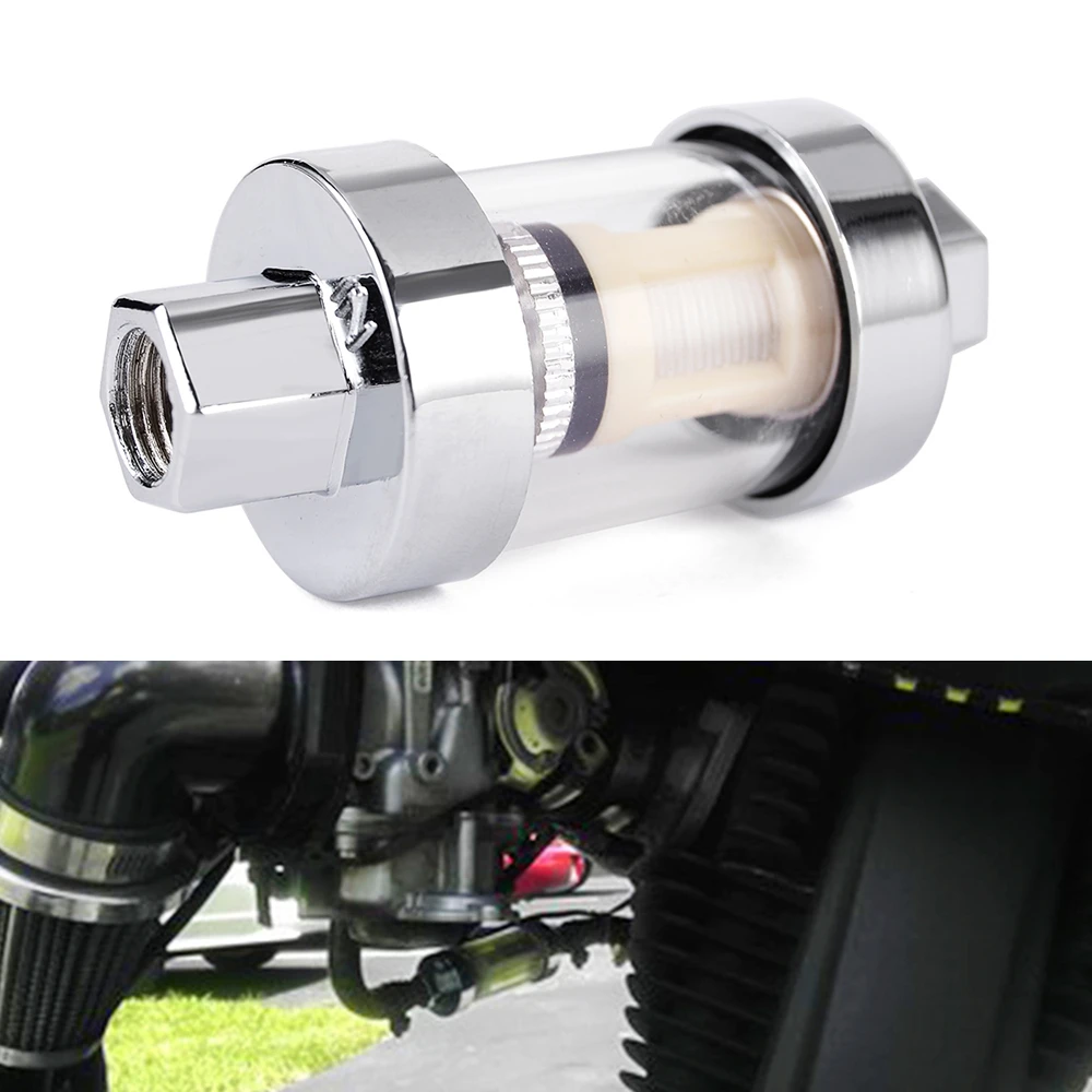 

Universal Glass Inline Fuel Filter 1/4'' 5/16'' 3/8'' / 6MM 8MM 10MM