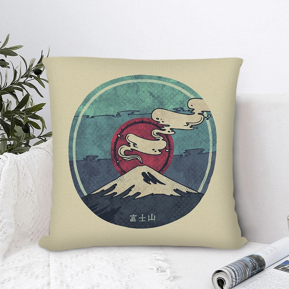 

Fuji Polyester Pillow Cover Decorative Pillows for Sofa Bedroom Pillow Cases Home Decor Cushion Covers 45*45cm