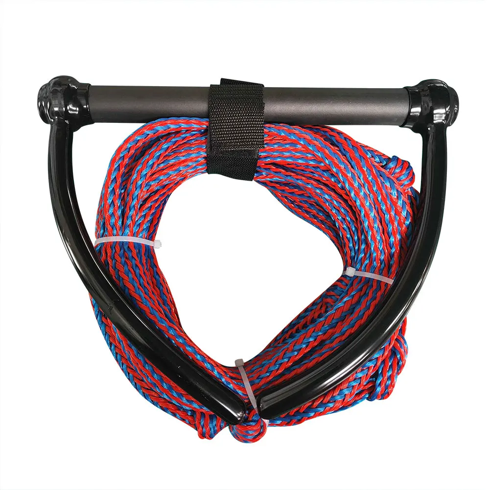 

Kneeboard Boating Water Ski Rope for Ski Rope 4-Section Watersport Leash Safety Surfing Tow Line with Floating Wakeboard Handle