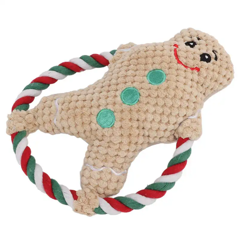 

Christmas Plush Dog Toy Interactive Dog Squeaky Toys for Medium Sized Pets for Small Sized Pets