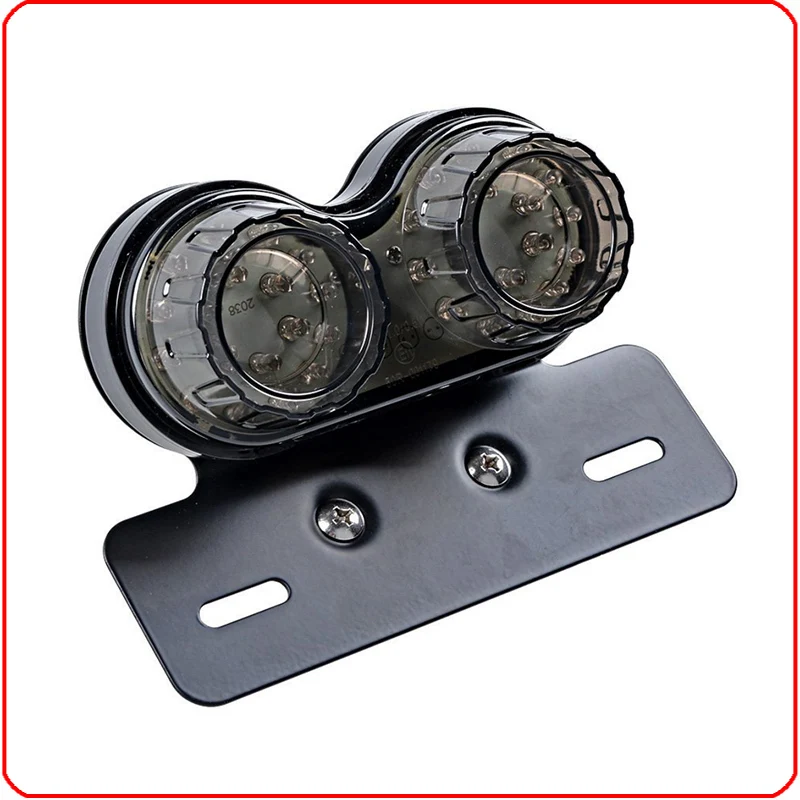 

40LED Universal Motorcycle Refit Integrated signal integrated lights Electric vehicle multi-functional taillights Double engine
