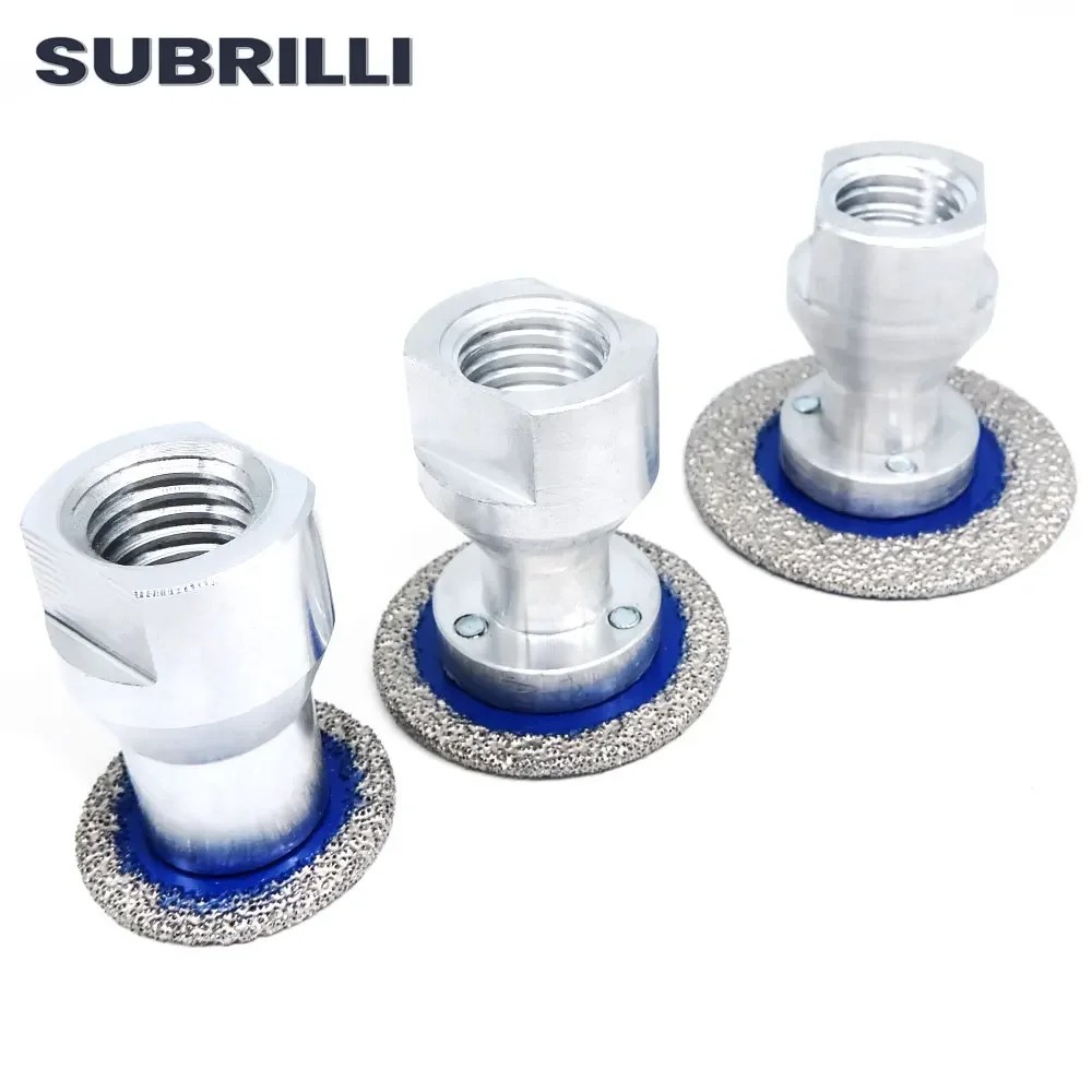 SUBRILLI 3 шт./компл. алмазная пила гравировальный диск для спелеологии вакуумная