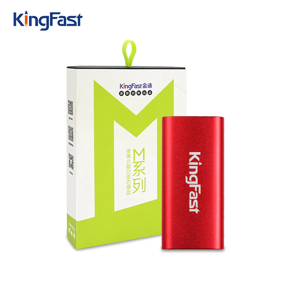 

KingFast External SSD 1TB Portable SSD External Hard Drive 1 tb USB 3.0 Type-C Hard Disk External Solid State Drive for Laptop