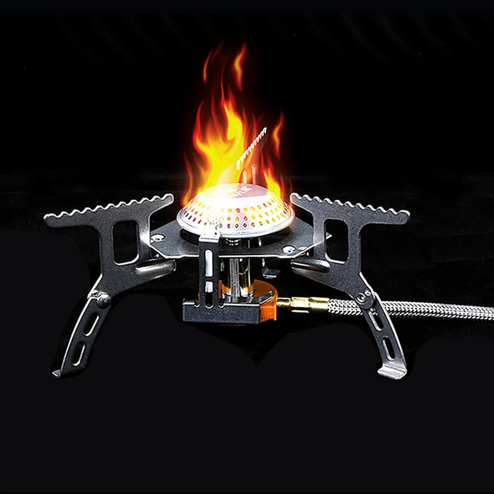 

2022 New Ultralight Gas Burner 3500W Portable Camping Stove with Storage Case for Outdoor Backpacking Hiking Tourist Equipment